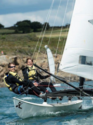 Catamaran au domaine maritime de Beg Porz - crédit photo Beg Porz