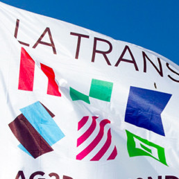 Drapeau Transat AG2R la Mondiale - en partenariat avec la CCI Quimper