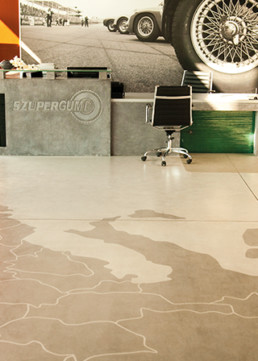 Résin'Artex, agréé sols Mapei, pose de résine, béton ciré, Finistère, Bretagne